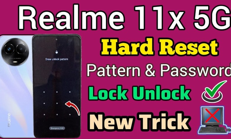 Realme 11x 5G (RMX3785) || Hard Reset || Pattern Lock Realme 11x 5G (RMX3785) || Hard Reset || Pattern Lock