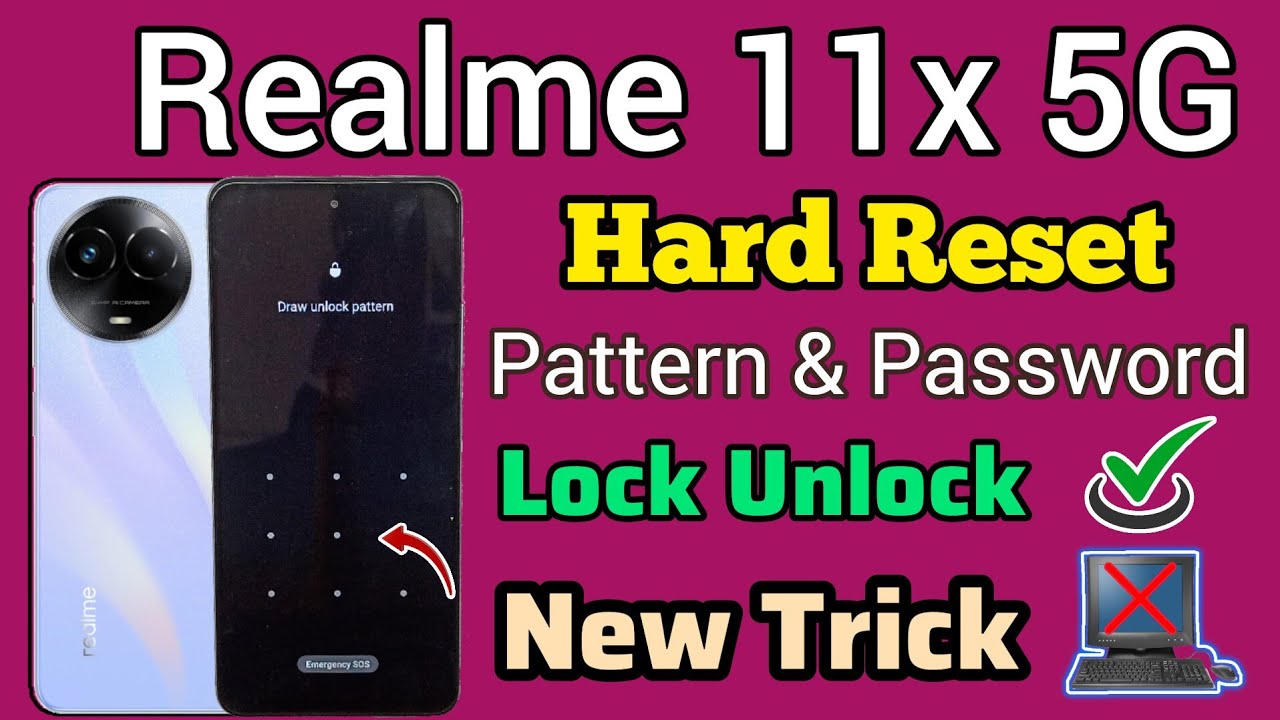 Realme 11x 5G (RMX3785) || Hard Reset || Pattern Lock Realme 11x 5G (RMX3785) || Hard Reset || Pattern Lock
