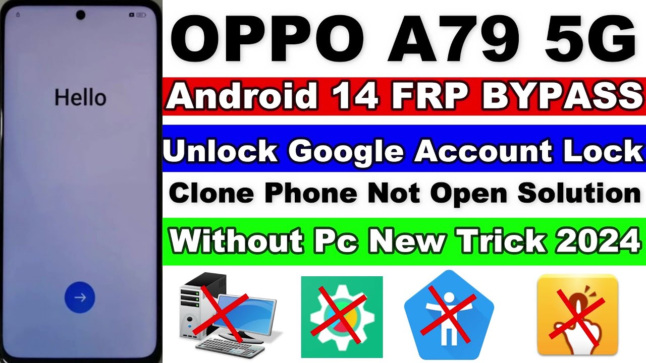 OPPO A79 5G FRP Bypass Android 14 Without PC | All OPPO OPPO A79 5G FRP Bypass Android 14 Without PC | All OPPO