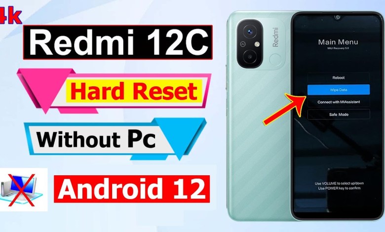 Redmi 12c Hard Reset Android 12 Miui 13 | Rm Solution | Redmi 12c Hard Reset Android 12 Miui 13 | Rm Solution |