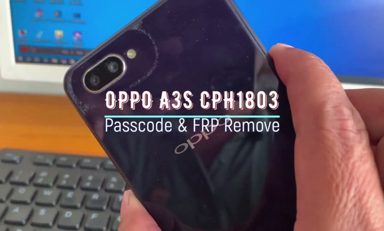 OPPO A3S CPH1803 Passcode & FRP remove by UNLOCKTOOL OPPO A3S CPH1803 Passcode & FRP remove by UNLOCKTOOL