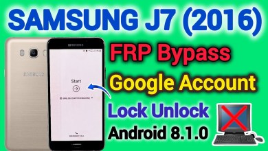 Unlock Samsung J7 (2016) Frp with Android 8.1.0 Without the Typical Methods Unlock Samsung J7 (2016) Frp with Android 8.1.0 Without the Typical Methods
