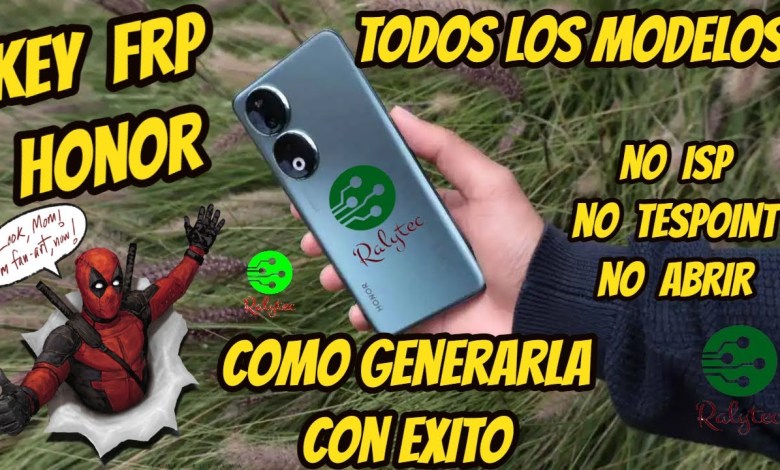 FRP Honor 90 5G no ISP ni TestPoint ||Método key FRP FRP Honor 90 5G no ISP ni TestPoint ||Método key FRP