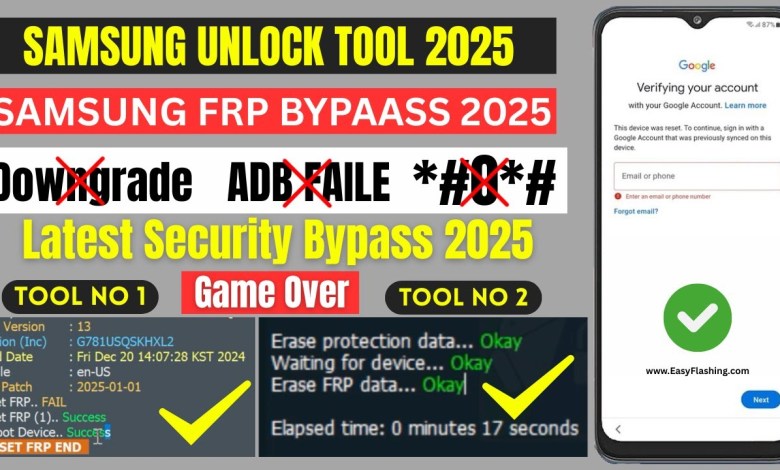 Unlocking Secrets: The Ultimate Samsung FRP Bypass Method for 2025! Unlocking Secrets: The Ultimate Samsung FRP Bypass Method for 2025!