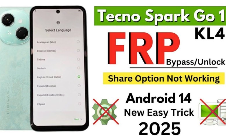 Unlocking Secrets: The Ultimate Guide to Bypassing FRP on Tecno Spark Go 1 (KL4) Running Android 14 – No PC Needed! Unlocking Secrets: The Ultimate Guide to Bypassing FRP on Tecno Spark Go 1 (KL4) Running Android 14 – No PC Needed!