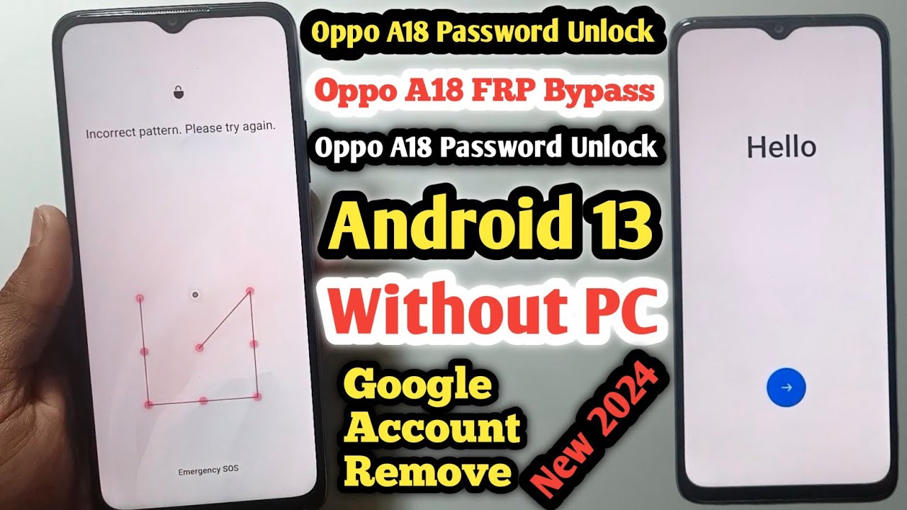 Oppo A18 Ka Lock Kaise Tode Without Pc | Oppo A18 FRP Oppo A18 Ka Lock Kaise Tode Without Pc | Oppo A18 FRP