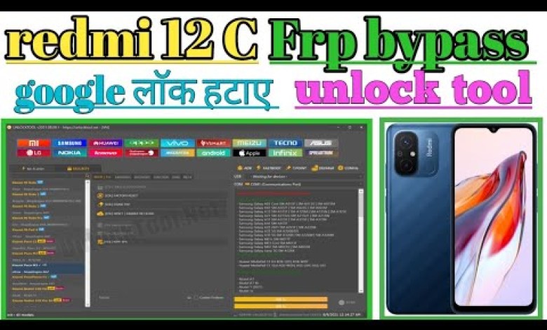 Redmi 12C Frp Bypass unlock tool ll Xiaomi redmi 12c Redmi 12C Frp Bypass unlock tool ll Xiaomi redmi 12c