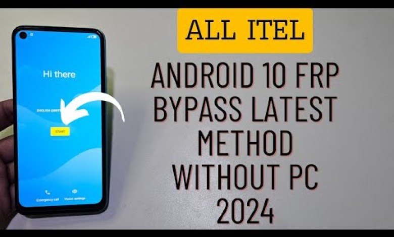 All Itel Android 10 Google Frp Bypass No Need Pc No Sim All Itel Android 10 Google Frp Bypass No Need Pc No Sim