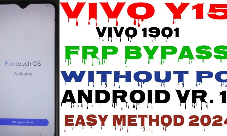 Vivo Y15 (1901) FRP Bypass Google Account Unlock/FRP Vivo Y15 (1901) FRP Bypass Google Account Unlock/FRP