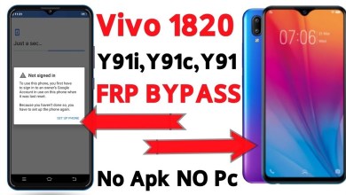vivo 1820 y91i,y91c,y91, without pc frp bypass करने का vivo 1820 y91i,y91c,y91, without pc frp bypass करने का