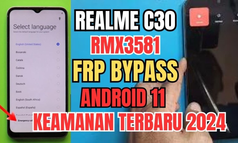 Unlock Realme C30 (RMX3581) with Android 11 Security – FRP Bypass Guide Unlock Realme C30 (RMX3581) with Android 11 Security – FRP Bypass Guide