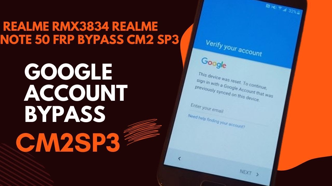 Realme Note 50 FRP Bypass | Realme RMX3834 Realme Note Realme Note 50 FRP Bypass | Realme RMX3834 Realme Note