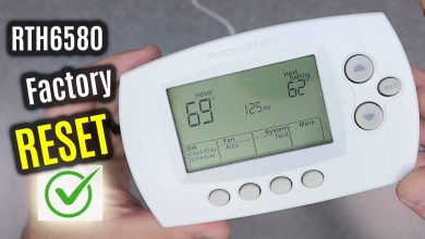Honeywell HOME RTH6580WF | HOW to Factory RESET | Honeywell HOME RTH6580WF | HOW to Factory RESET |