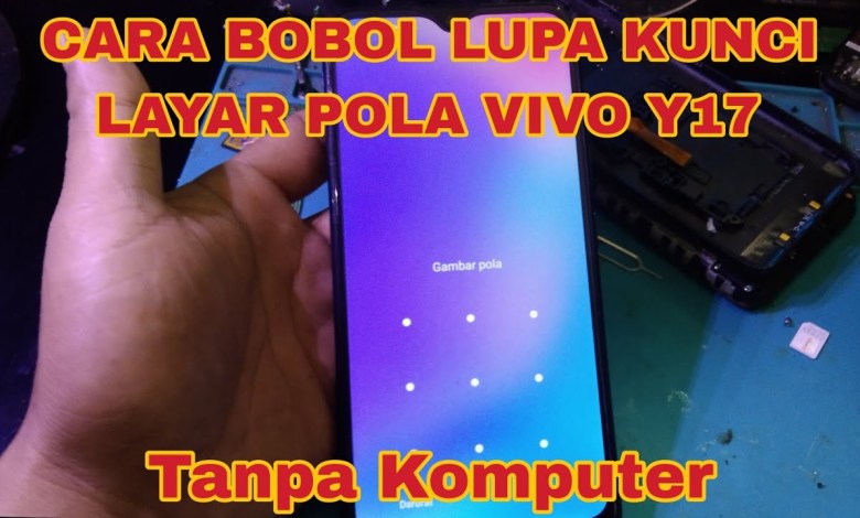 Vivo Y17 cellphone forgot Google account pattern without PC, the hard way Vivo Y17 cellphone forgot Google account pattern without PC, the hard way