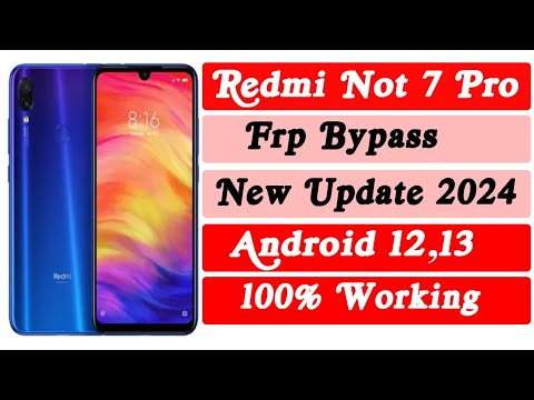 Redmi Note 7 Pro | MIUI 12.5.1 | FRP Bypass | Without Redmi Note 7 Pro | MIUI 12.5.1 | FRP Bypass | Without