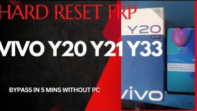 Vivo Y20, Y21 , Y33 Hard Reset FRP Bypass Simple Trick Vivo Y20, Y21 , Y33 Hard Reset FRP Bypass Simple Trick