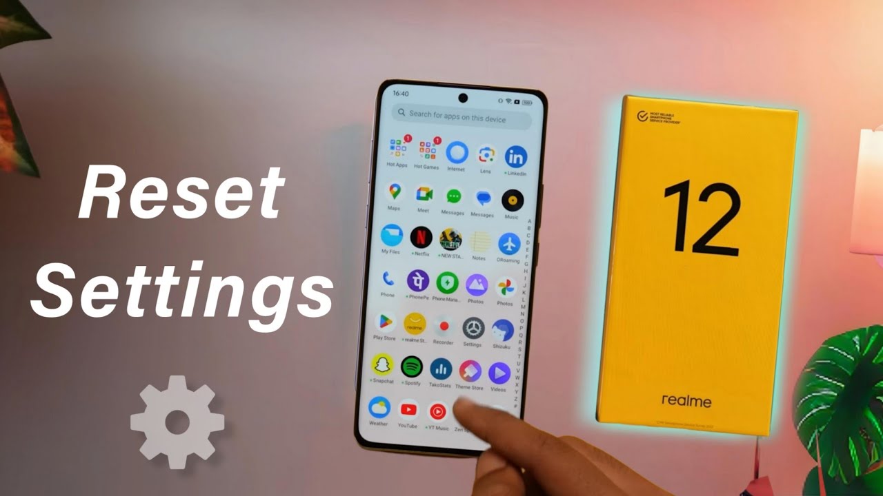Realme 12 5g Phone Settings Reset | How to Reset Realme 12 5g Phone Settings Reset | How to Reset