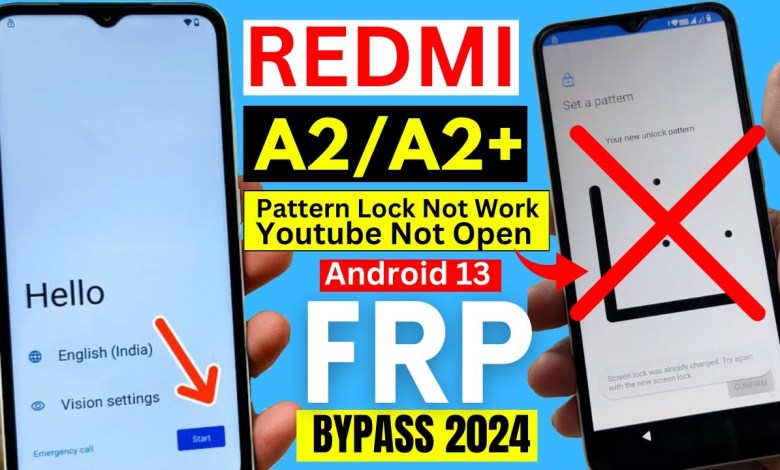 Redmi A2/A2+ FRP Bypass Android 13 New Trick 2024 | Redmi A2/A2+ FRP Bypass Android 13 New Trick 2024 |