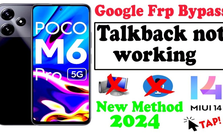 POCO M6 Pro 5G Google Frp Bypass (without pc) | POCO M6 POCO M6 Pro 5G Google Frp Bypass (without pc) | POCO M6