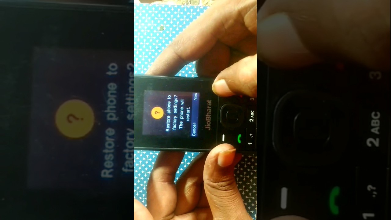 Jio v2 4g factory reset l #shorts #youtubeshorts Jio v2 4g factory reset l #shorts #youtubeshorts