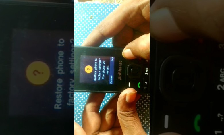 Jio v2 4g factory reset l #shorts #youtubeshorts Jio v2 4g factory reset l #shorts #youtubeshorts