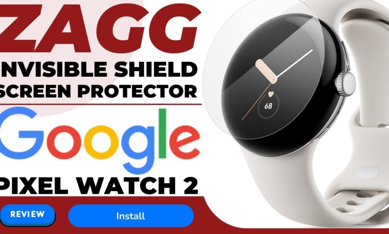 Zagg Invisible Shield Screen Protector Installation & Zagg Invisible Shield Screen Protector Installation &