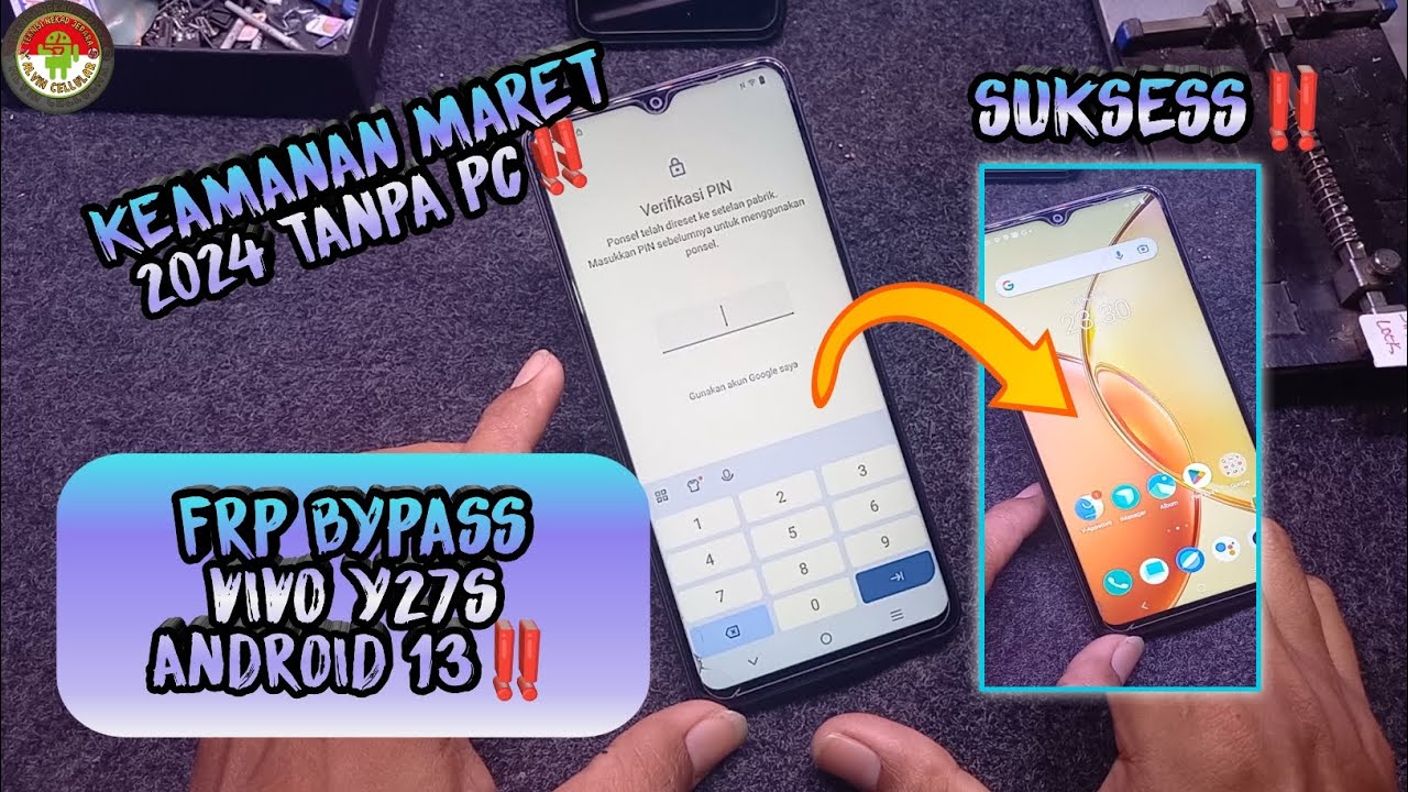 FRP BYPASS VIVO Y27S, SECURITY MARCH 2024 ANDROID 13 FRP BYPASS VIVO Y27S, SECURITY MARCH 2024 ANDROID 13