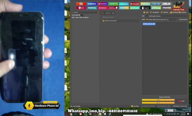 Unlock Tecno Spark 8c with Frp Bypass Tool: A hardware solution to unlock the device. Unlock Tecno Spark 8c with Frp Bypass Tool: A hardware solution to unlock the device.