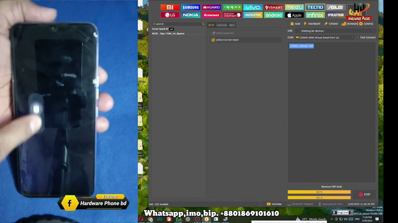 Unlock Tecno Spark 8c with Frp Bypass Tool: A hardware solution to unlock the device. Unlock Tecno Spark 8c with Frp Bypass Tool: A hardware solution to unlock the device.
