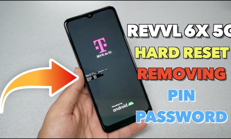 T-mobile Revvl 6x 5G Hard Reset Removing PIN, Password, T-mobile Revvl 6x 5G Hard Reset Removing PIN, Password,