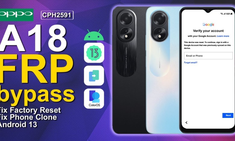 Oppo A18 FRP Bypass Android 13 CPH2591 New Trick Free Oppo A18 FRP Bypass Android 13 CPH2591 New Trick Free