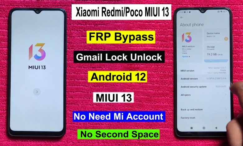 Xiaomi Redmi/Poco MIUI 13 All Device FRP Bypass | MIUI Xiaomi Redmi/Poco MIUI 13 All Device FRP Bypass | MIUI