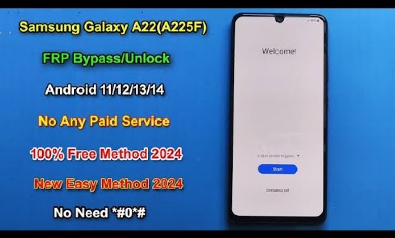 Samsung A22 u9 (A225F) FRP Remove one click with EFT Samsung A22 u9 (A225F) FRP Remove one click with EFT