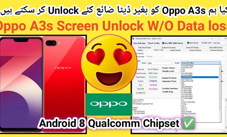 Oppo A3s Screen Lock Remove W/O Data Loss | Oppo A3s ka Oppo A3s Screen Lock Remove W/O Data Loss | Oppo A3s ka