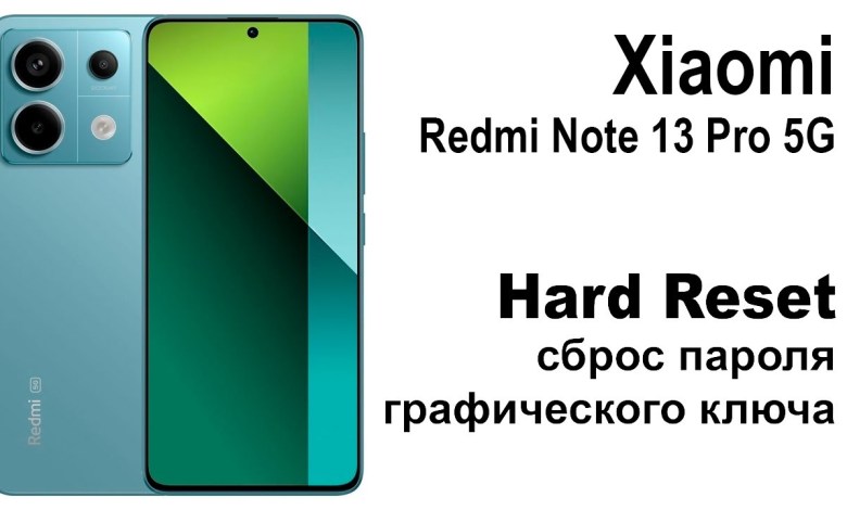 Xiaomi Redmi Note 13 Pro 5G. Resetting the pattern key Xiaomi Redmi Note 13 Pro 5G. Resetting the pattern key