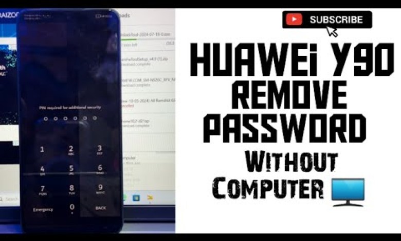 Huawei Y90 New Method Remove Password|Pattern without Huawei Y90 New Method Remove Password|Pattern without