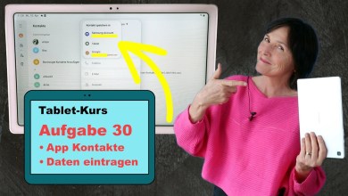 Tablet course part 30: App Contacts. Enter data Tablet course part 30: App Contacts. Enter data
