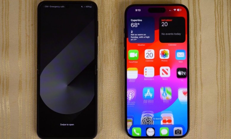 Samsung Galaxy Z Flip 6 vs iPhone 15 Pro Max – Samsung Galaxy Z Flip 6 vs iPhone 15 Pro Max –