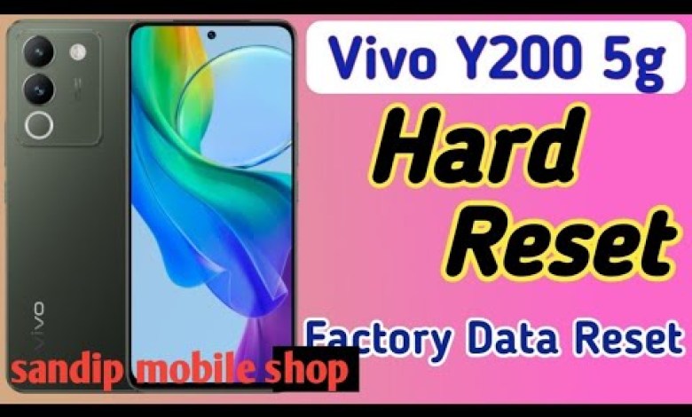 Vivo Y200 5G Hard reset ! Vivo Y20 Pattern unlock Vivo Y200 5G Hard reset ! Vivo Y20 Pattern unlock