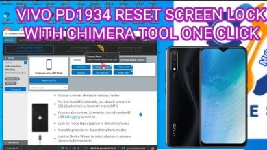 VIVO PD1934 RESET SCREEN LOCK WITH CHIMERA TOOL ONE VIVO PD1934 RESET SCREEN LOCK WITH CHIMERA TOOL ONE