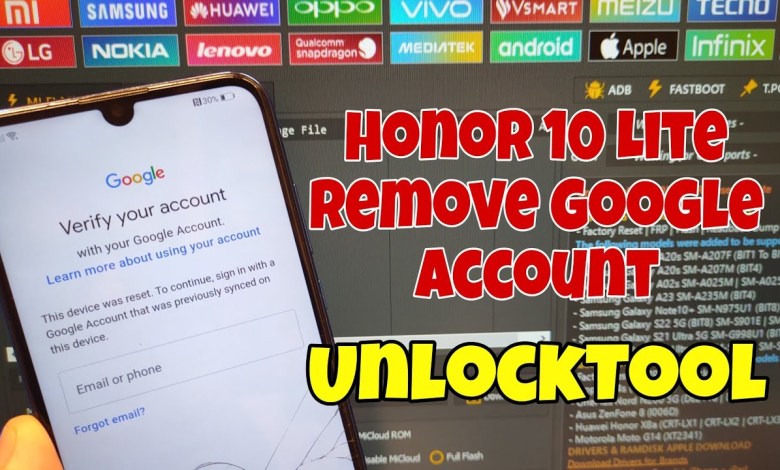 Honor 10 Lite (HRY-LX1) Remove Google Account, Bypass Honor 10 Lite (HRY-LX1) Remove Google Account, Bypass