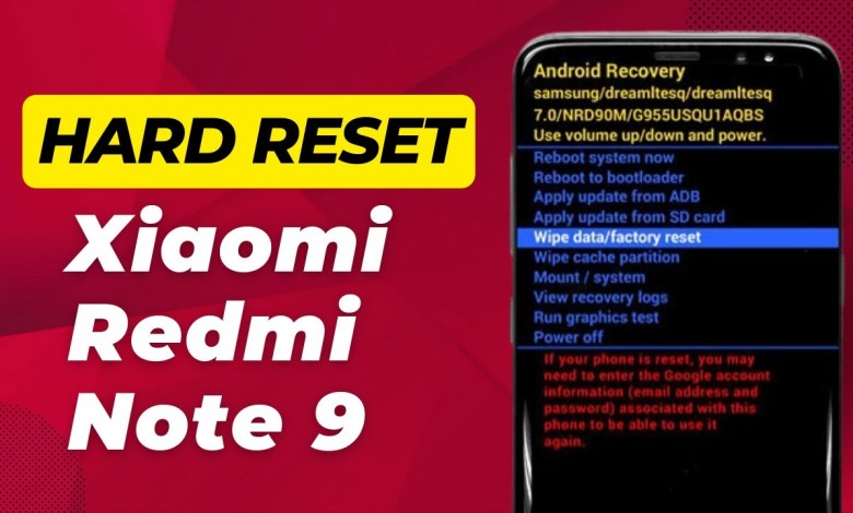 Xiaomi Redmi Note 9 Hard Reset Pattern Unlock – Full Xiaomi Redmi Note 9 Hard Reset Pattern Unlock – Full