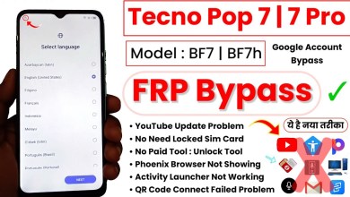 Tecno Pop 7 Pro (BF7h) FRP Bypass Without PC Android Tecno Pop 7 Pro (BF7h) FRP Bypass Without PC Android