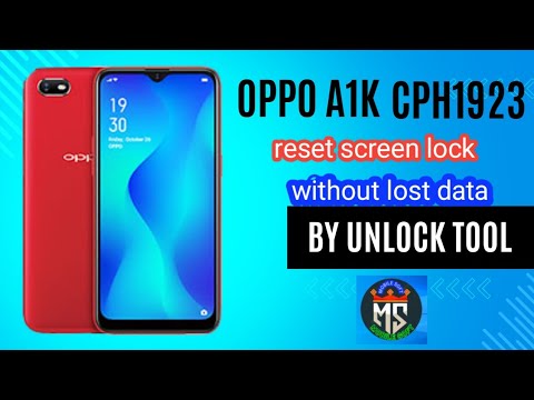oppo a1k cph1923 reset screen lock without lost data oppo a1k cph1923 reset screen lock without lost data