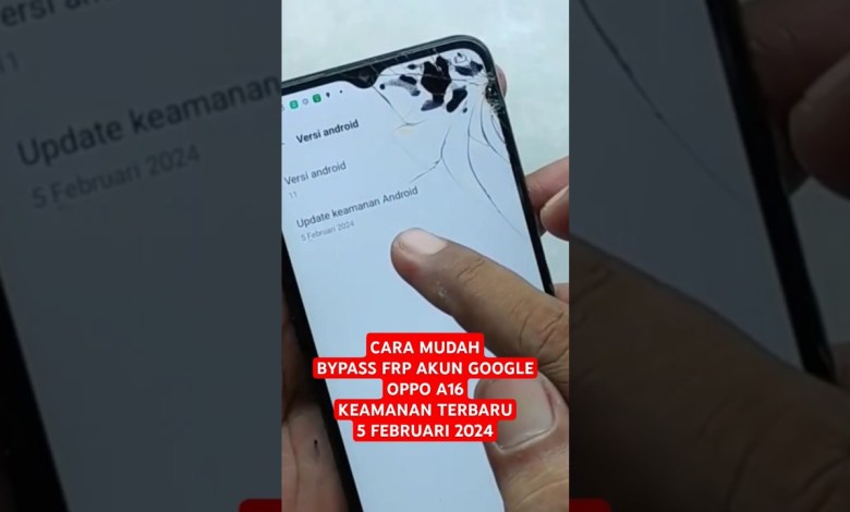 Discover the Latest Method to Bypass FRP on Oppo A16 Google Account #video #shorts Discover the Latest Method to Bypass FRP on Oppo A16 Google Account #video #shorts