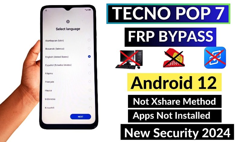 Tecno Pop 7 FRP Bypass 2024 | Tecno BF6 Frp Bypass Tecno Pop 7 FRP Bypass 2024 | Tecno BF6 Frp Bypass