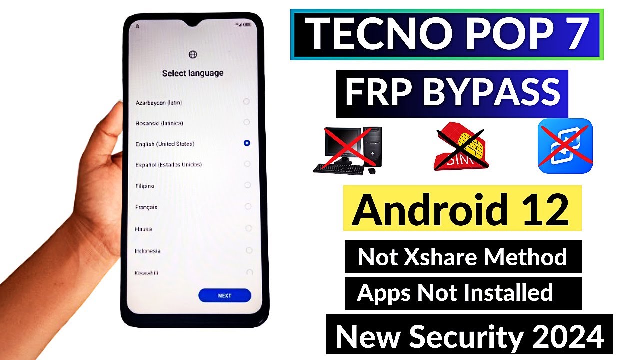 Tecno Pop 7 FRP Bypass 2024 | Tecno BF6 Frp Bypass Tecno Pop 7 FRP Bypass 2024 | Tecno BF6 Frp Bypass