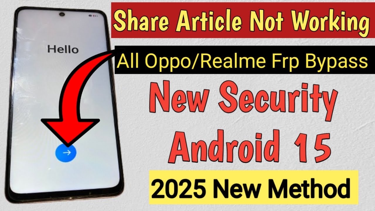 Unlock Oppo Android 15 with Frp Bypass: Discover the Google Account Lock- Unlock Oppo Android 15 with Frp Bypass: Discover the Google Account Lock-