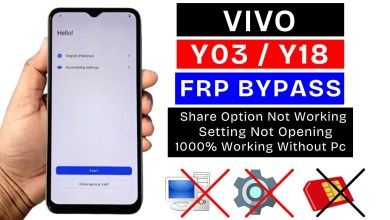 Unlock Google FRP on Vivo Y03/Y18 with Android 14: Discover the latest bypass method Unlock Google FRP on Vivo Y03/Y18 with Android 14: Discover the latest bypass method