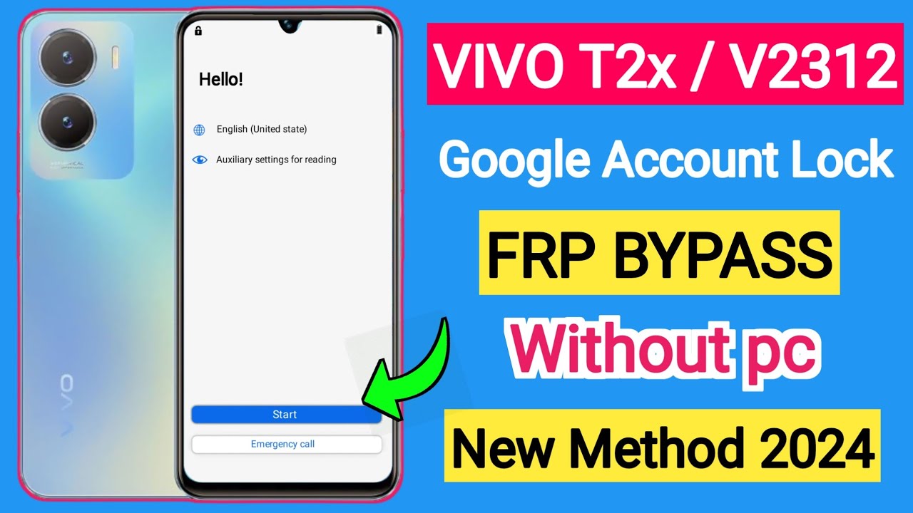 Vivo T2x frp bypass without pc | v2312 frp bypass Vivo T2x frp bypass without pc | v2312 frp bypass